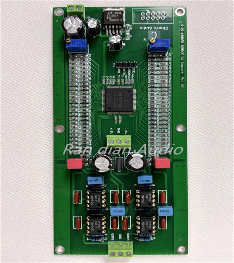 24BIT R2R DAC, Stereo. Supports The Highest Sampling Rate PCM384KHZ