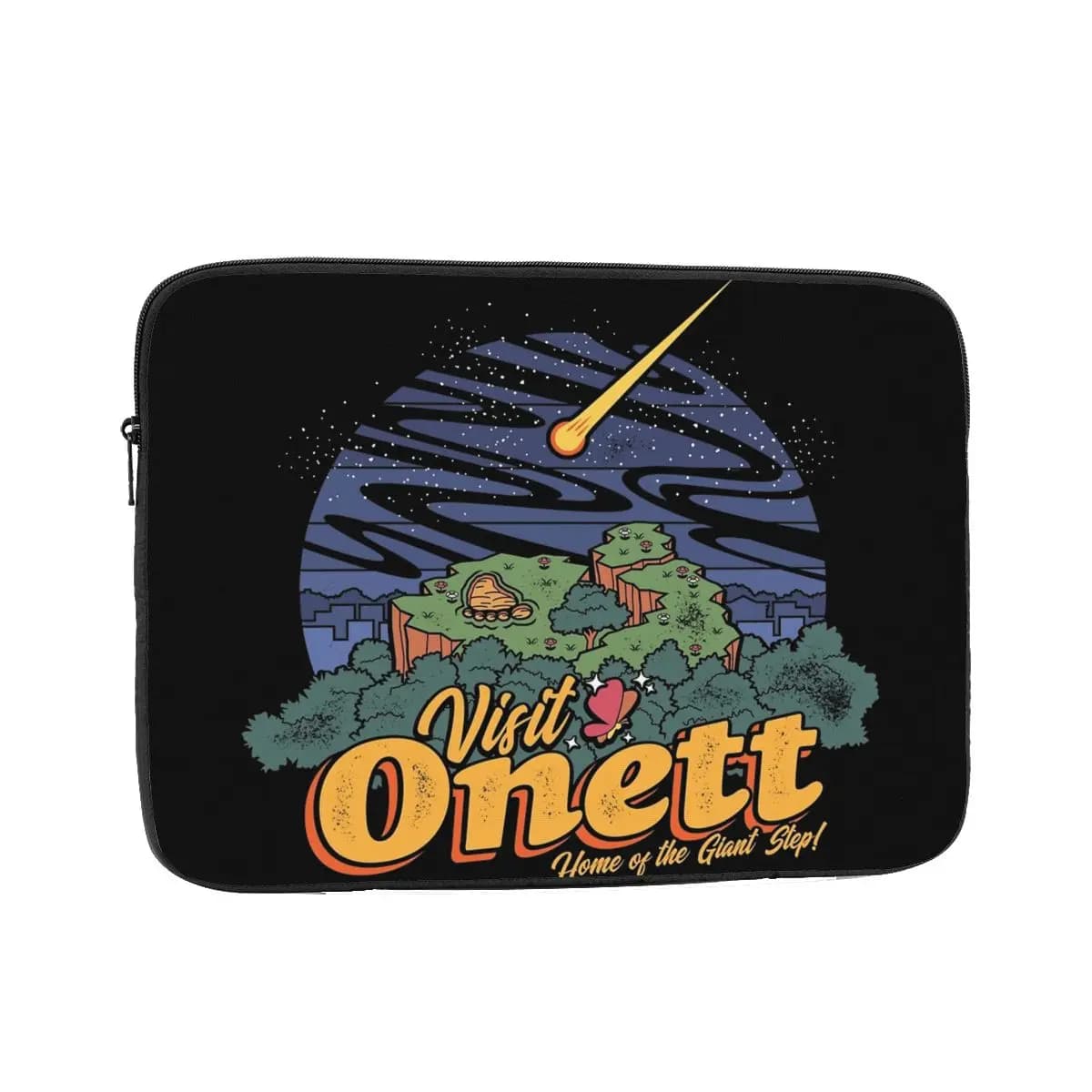 Custodia per laptop 12 13 15 Custodia per notebook da 17 pollici Earthbound Visit Onett Custodia antiurto