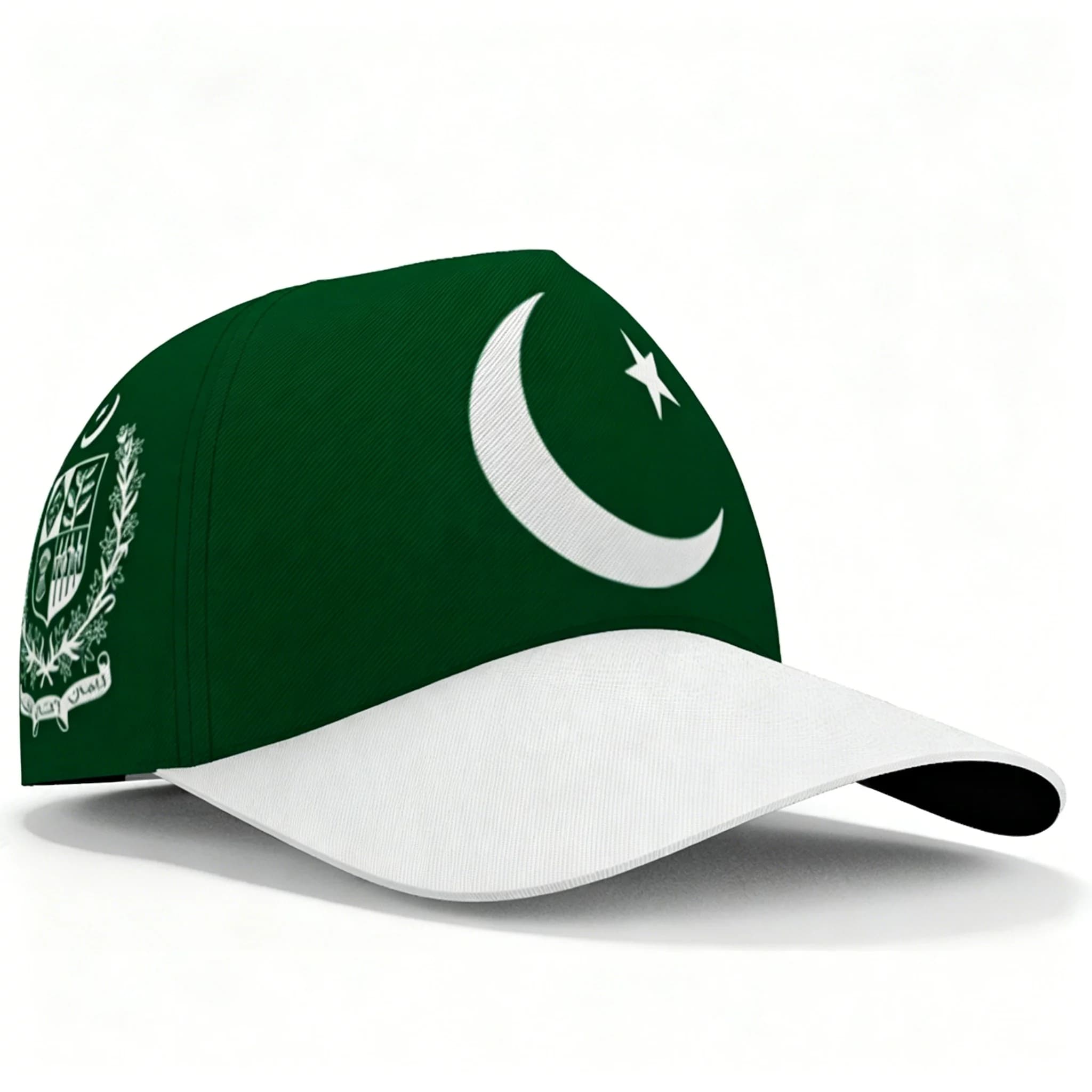 Pakistan National Flag Pattern Baseball Cap Breathable Adjustable Light Sun Hat Outdoor Travel Daily Casual Headwear Outfit