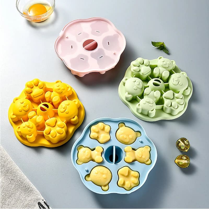 1 pcs Silicone muffin molds Cupcake/ice cubes Suitable for pressure cooker from 5 to 8 Qt Sous Vide egg bite maker Air fryer accessories