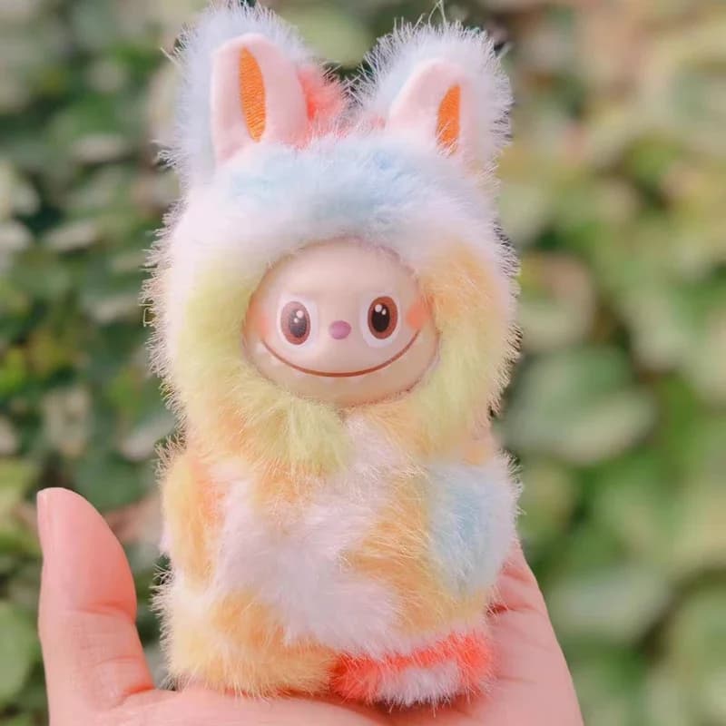 For/Color Labubu4.0 Heart Password Series Tie Dye Clothes Cute Clothes Accessories Diy Eye Stickers