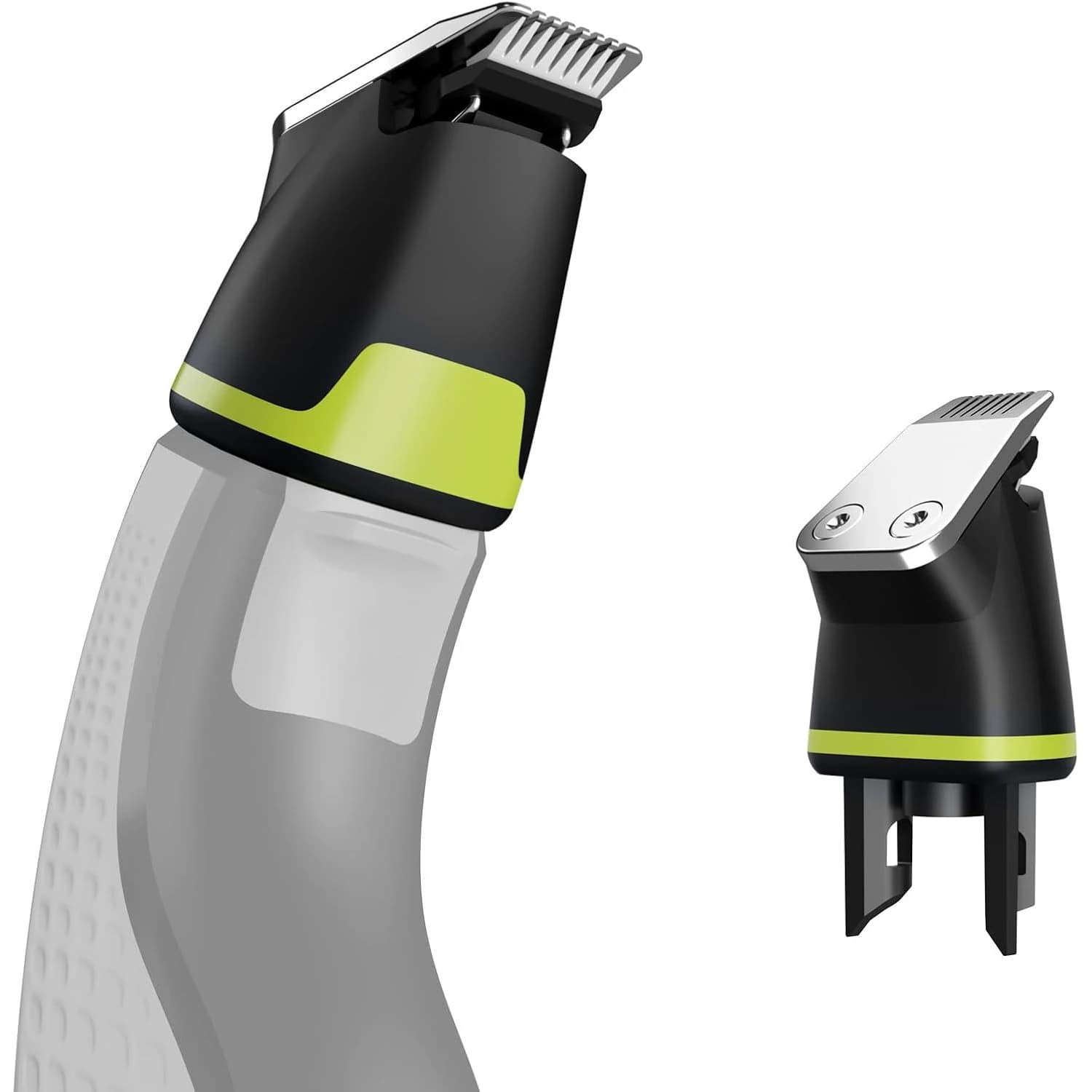 Compatible spare blades for OneBlade QP2620/QP2630 - Precision trimmer with rounding safety edges and self-finishing ceramics