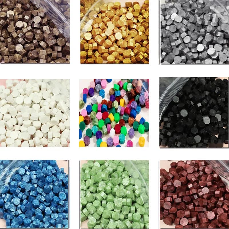 1Kg 3300 pz/lotto Vintage Wax Seal Stamp Tablet Pill Beads per busta matrimonio antico con timbro