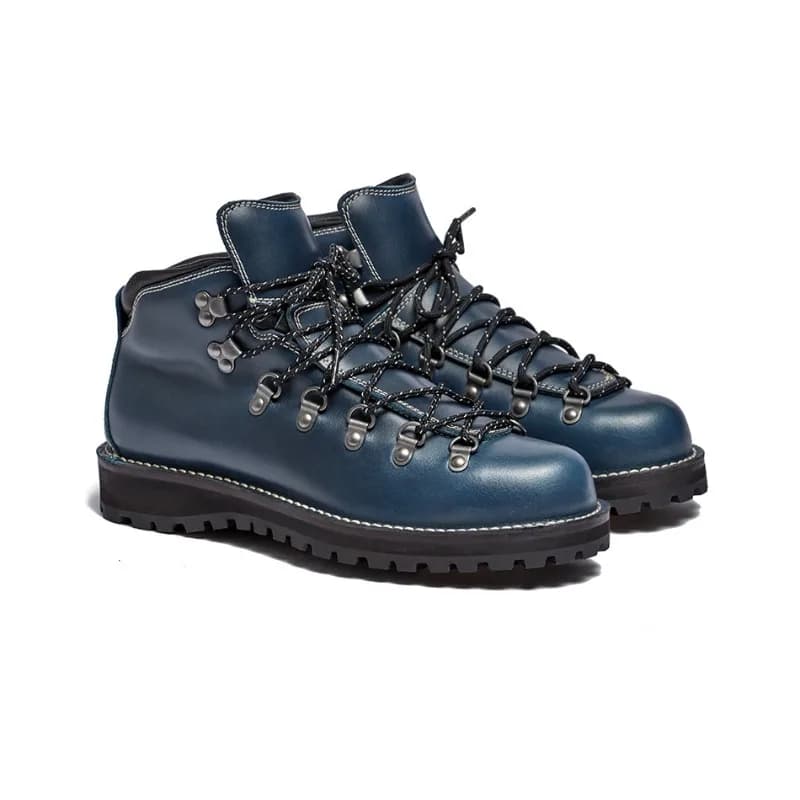 American Vintage Genuine Leather Work Boots Men Shoes Casual Walking Hunting Boots British Outdoor Hiking Ankle Boots Unisex