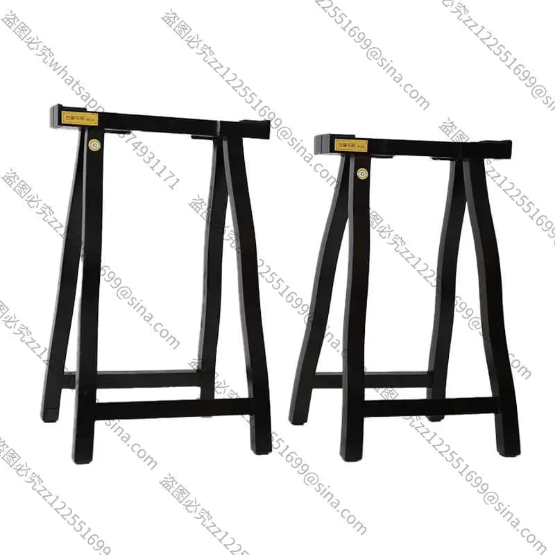 Suitable for Guzheng FramePiano Bracket Portable Vertical Solid Wood ZhengFrame Tripod A-type FramePiano FrameLeg Frame