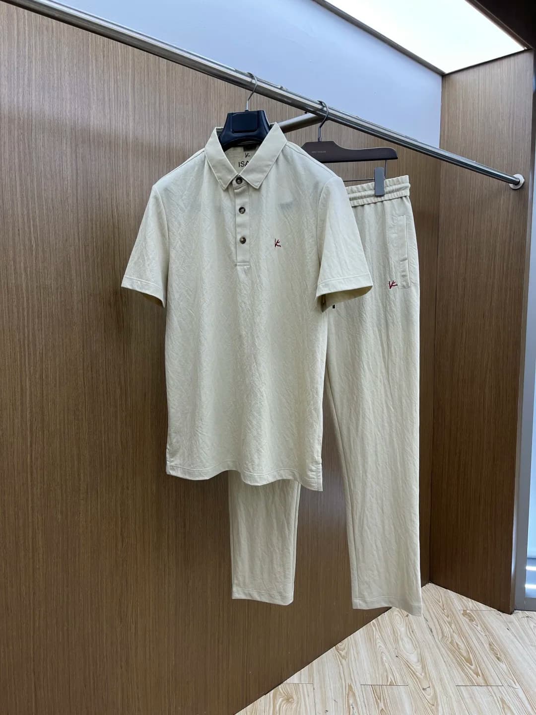 BLLIYOSS 2026 Spring Summer New short-sleeved Suit Thin Sportswear Set Men Comfortable Breathable Old Money big size M-4XL