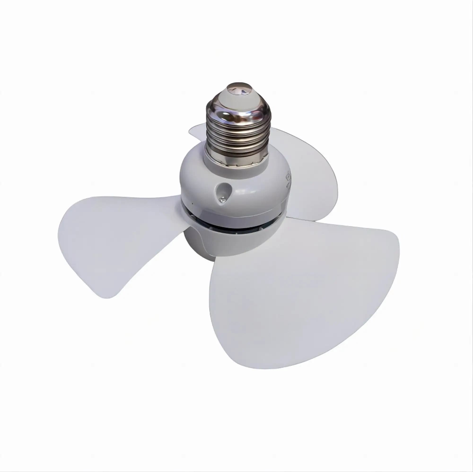 Ventilatore da tavolo Mini ventilatore da 6,3 pollici 10W E27 Ventilatori da soffitto Lampadario da camera da letto per interni con ventola di raffreddamento