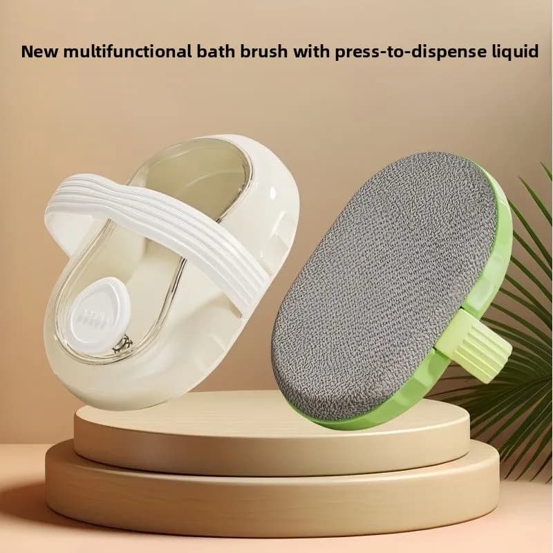 Spazzola Multifunzionale per Massaggio Notturno, Esfoliazione e Pulizia, Speciale per Bagno e Scrub Notturno