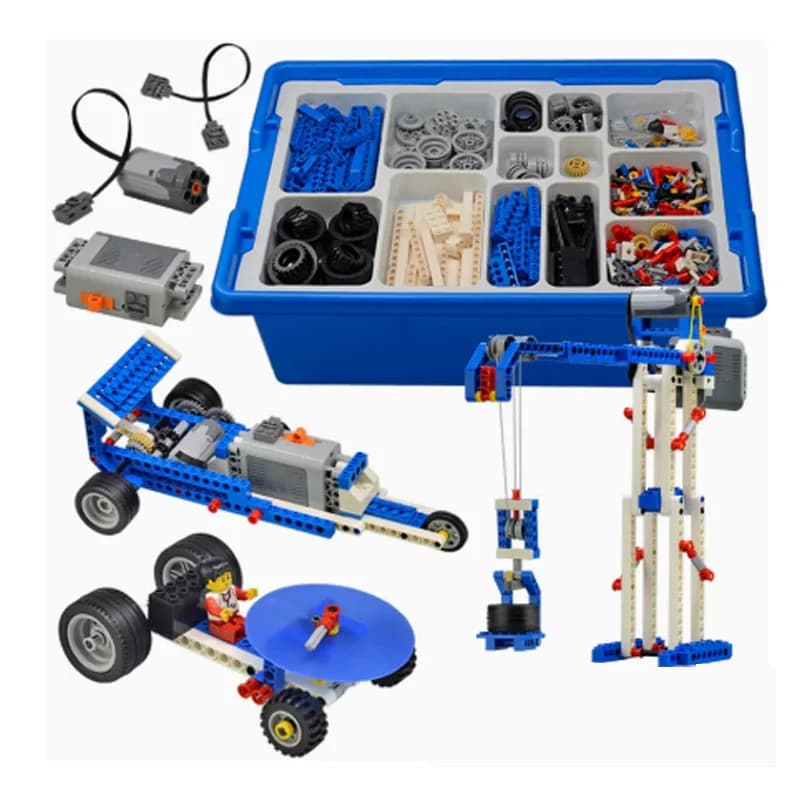 396 pezzi STEM 9686 Set educativo Tecnico Semplice e motorizzato Building Blocks studenti delle scuole Imparare la funzione di potenza Mattoni