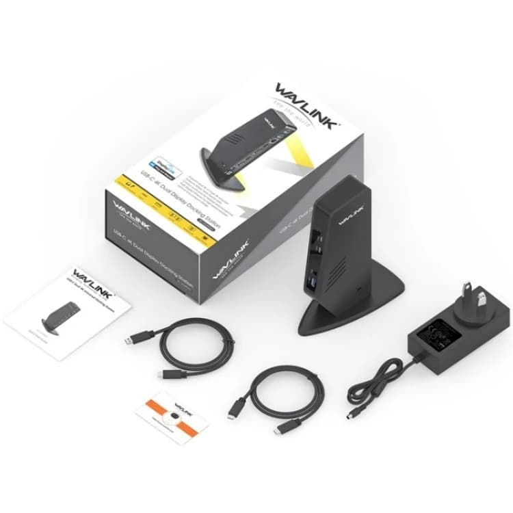 WAVLINK WL-UG69DK5 Laptop Doppio adattatore per monitor 5K / 4K 60Hz Docking station USB 3.0