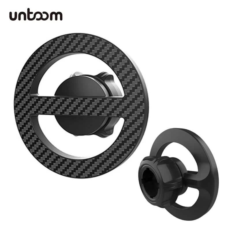 Supporto Magnetico per Telefono da Auto Compatibile con MagSafe, Base Magnetica per Testa a Sfera da 17mm, Supporto per Cellulare e GPS