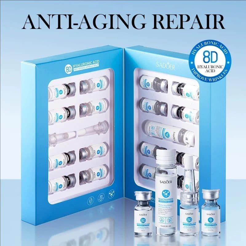 Hyaluronic Acid Collagen Essence Powder Filling Cream Recombinant Hydrating Repair Anti Aging Beauty Product for Skin Care