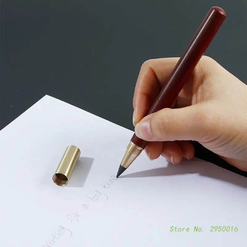 Matite senza inchiostro matita eterna scrittura illimitata matita eterna scrivi senza intoppi penna senza inchiostro in metallo cancelleria per ufficio