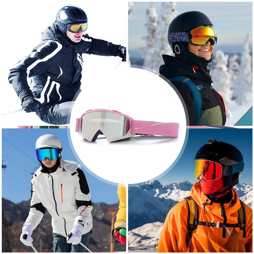 Occhiali da Sci e Snowboard 2026: Protezione UV per Sport Invernali sulla Neve – Adatti a Uomini, Donne, Adulti e Giovani