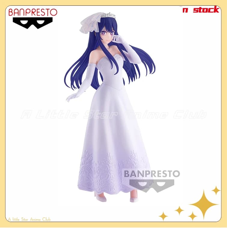 In Magazzino Originale BANDAI BANPRESTO OSHI NO KO Hoshino Ai Abito Da Sposa Stile Giocattoli Bambole Animazione Figure Modello Collezione Giocattoli
