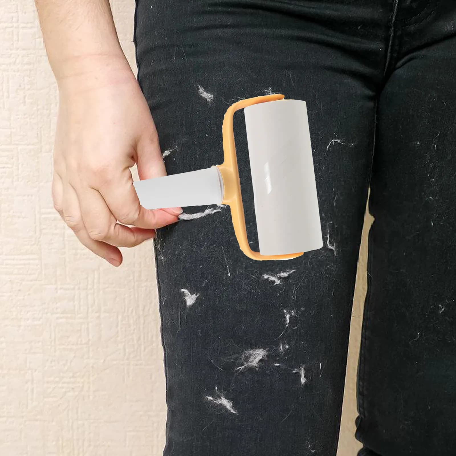 10Pcs Lint Roller Refills Extra Sticky Rollers Portable Mini Pet Hair Remover Clothes Bag Fuzz Remover Sticky Rollers