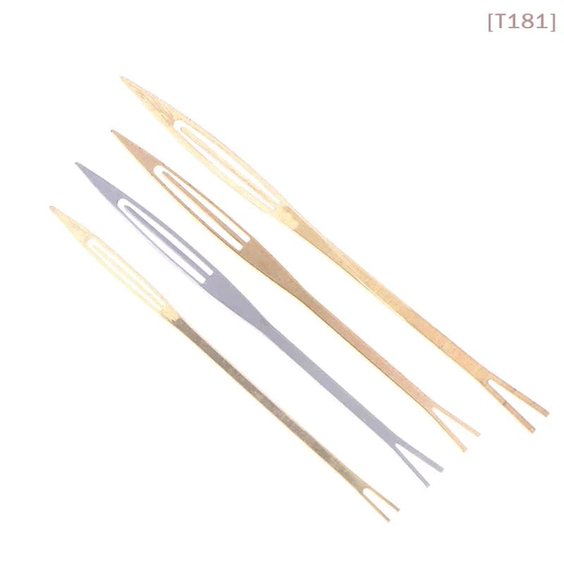2 Pezzi Aghi per Riparazione Reti da Pesca, Navette per Riparazione e Tessitura Reti, Navette Antiruggine, Accessori per Reti
