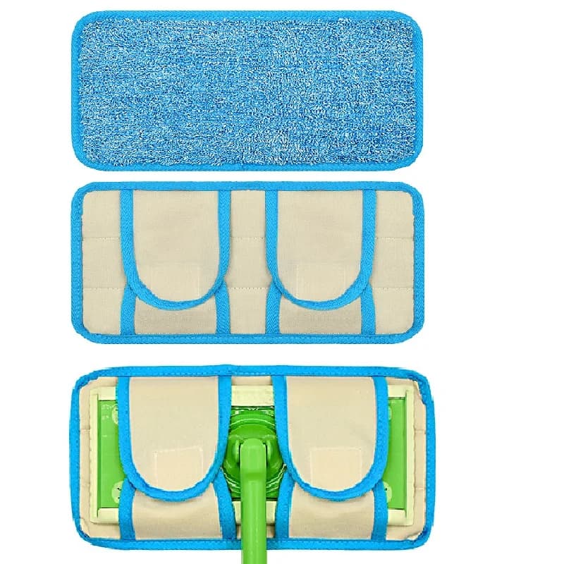 1/2 pcs Mop Pad for Swiffer Sweeper microfiber washable floor mop wet and dry cloths Flip Mop cleaning tools