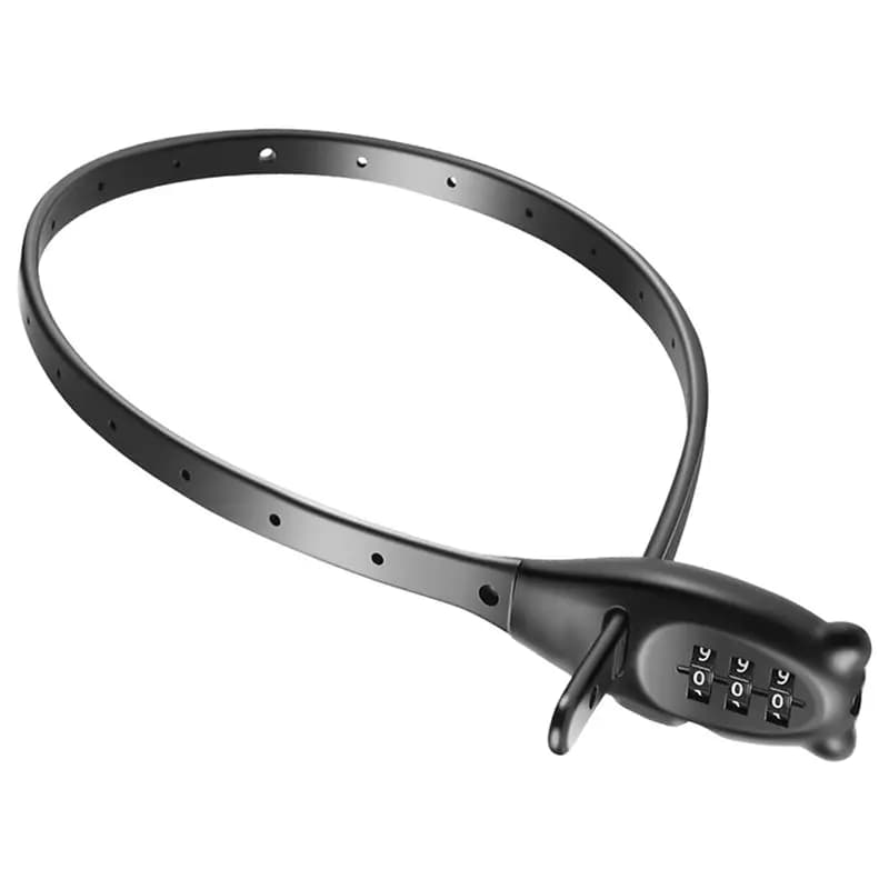 Dropship-Bicycle Lock Cable Tie Zinc Alloy Password Lock 3-Digit Password Helmet Lock Multipurpose