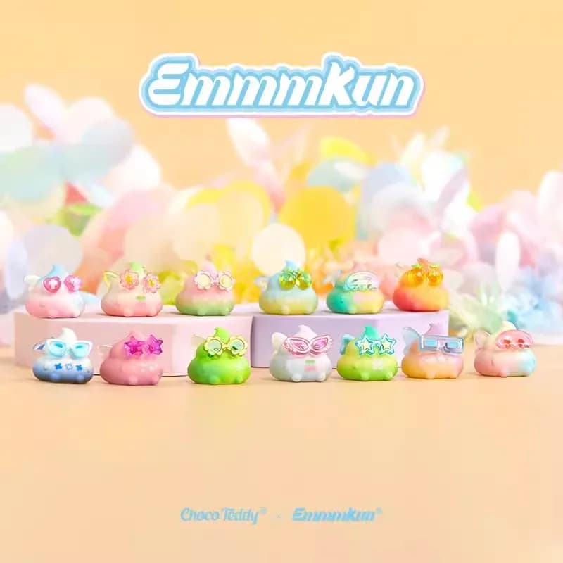 Emmmkun Elf Series Fun Beans Blind Bag Action Figure Toy Blind Box Cute Desktop Dolls Ornaments Mini Figures Kids Birthday Gift
