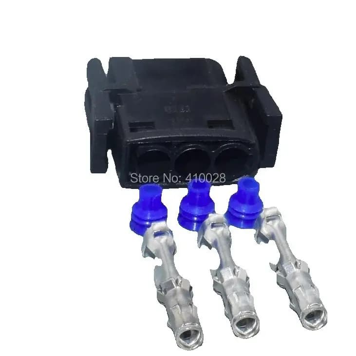 Worldgolden 3 pin 2.5 mm female Auto Electri connector for waterproof wiring
