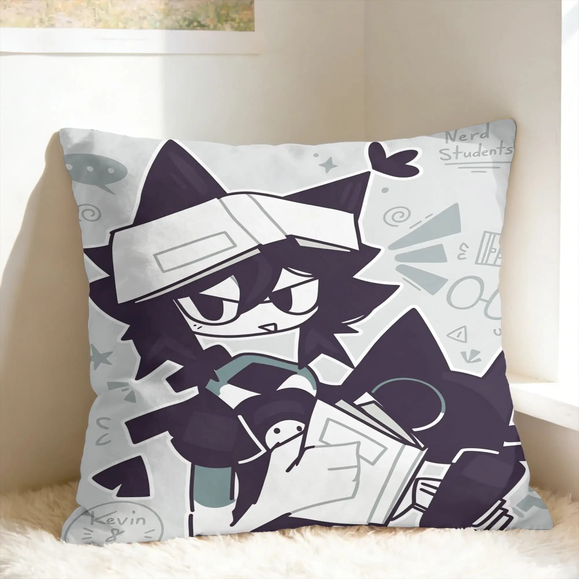 FPE F-Fundamental P-Paper E-Education Pillow Cover Comfy Cushion Cover Cute Funny Pillow Case For Living Room Chair