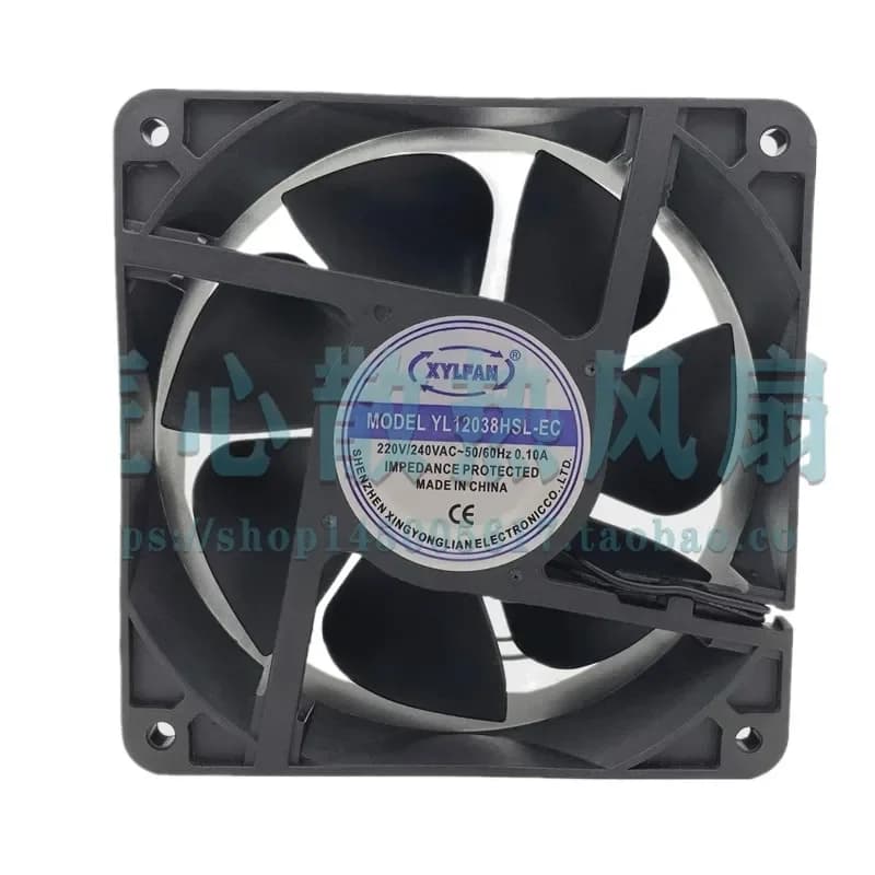 XYLFAN YL12038HSL-EC Cooling Fan for 220V 0.10A 120x120x38mm 12cm