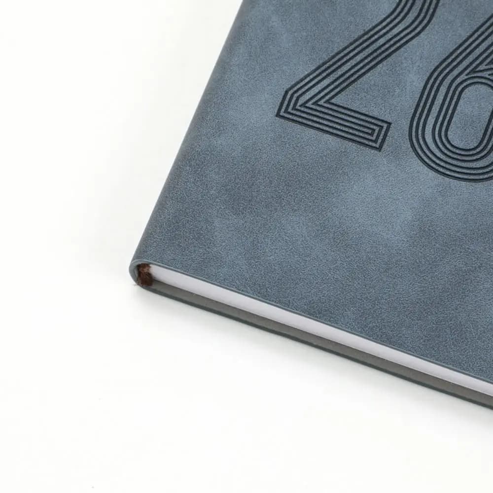 Agenda 2026: Planner Annuale Efficiente 365 Giorni, Copertina in Pelle PU Morbida, Formato A5, per Ufficio e Lavoro