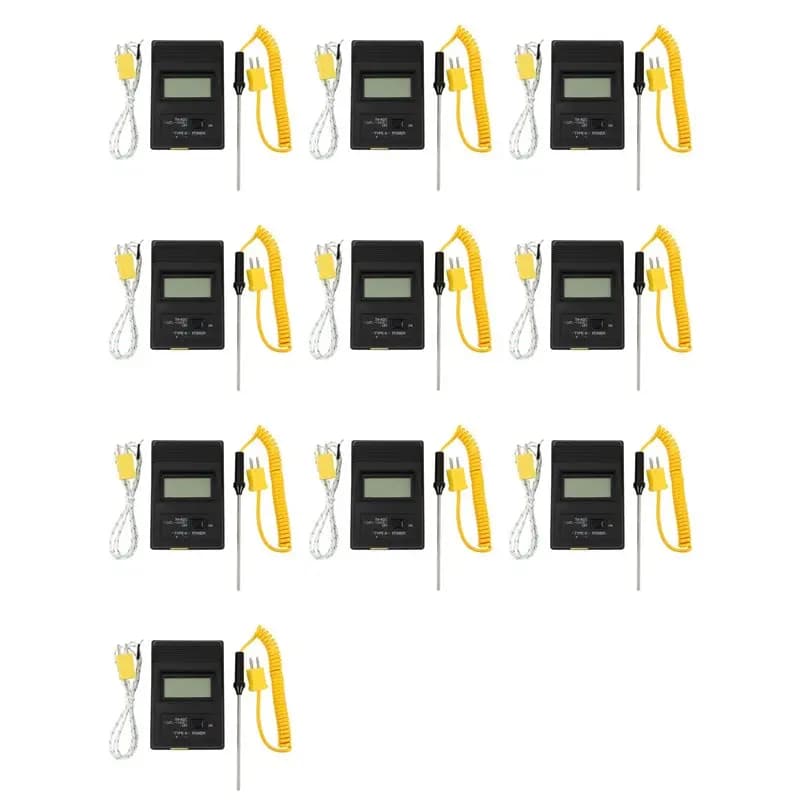 【Accessori elettronici】10X TM-902C (-50 gradi Celsius a 750 gradi Celsius) TM902C Sensore termometro digitale di tipo K + Sonda termocoppia