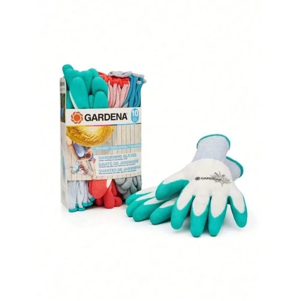 Latex Gardening Gloves, 10 Count