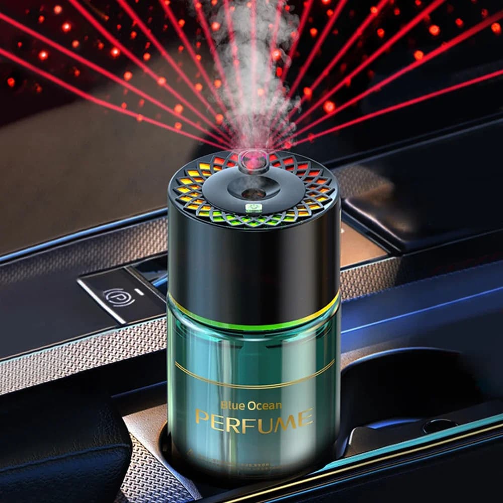 160 ml smart car deodorant with LED star LED rechargeable car aroma diffuser, long lasting car deodorant