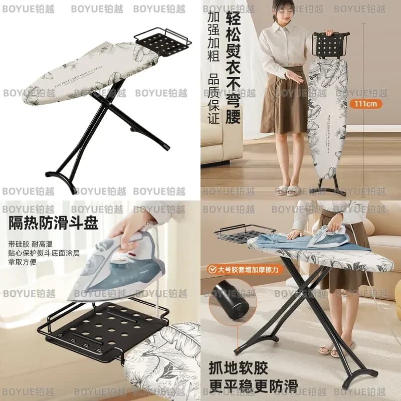 for Universal Ironing Board Household Vertical Large Foldable Ironing Rack Table for Hotels