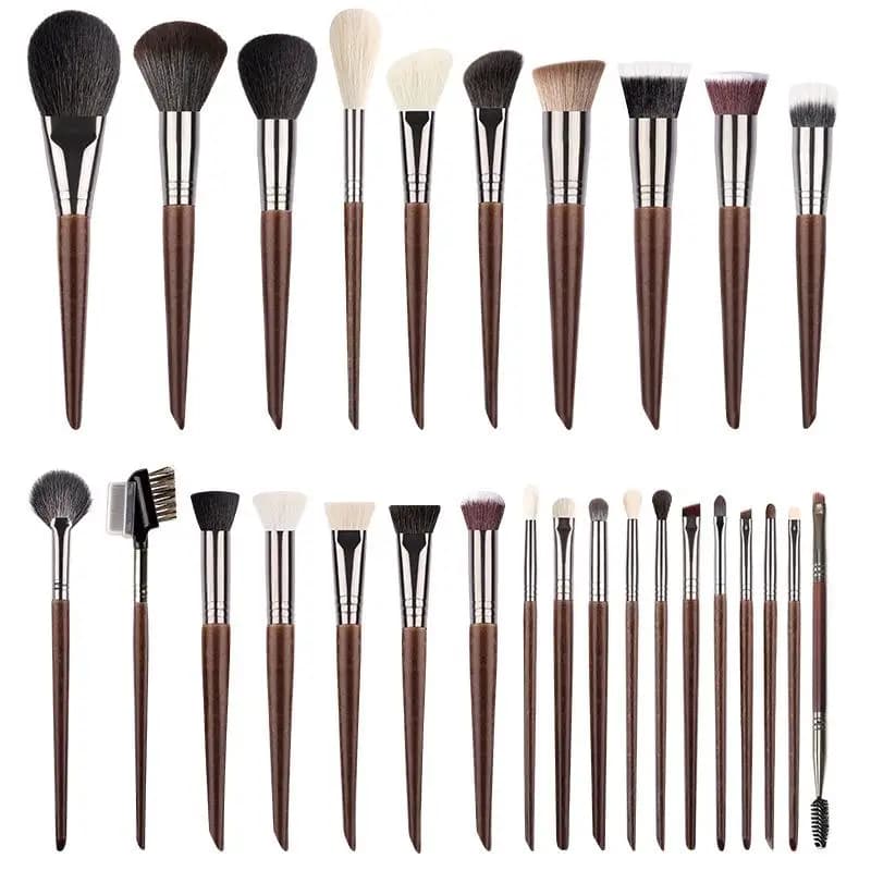 (BF06)Animal Hair Makeup Brush Complete Lip Brush Eyeshadow Brush Soft Makeup Brush Beauty Tool Foundation Powder Contour Smudge