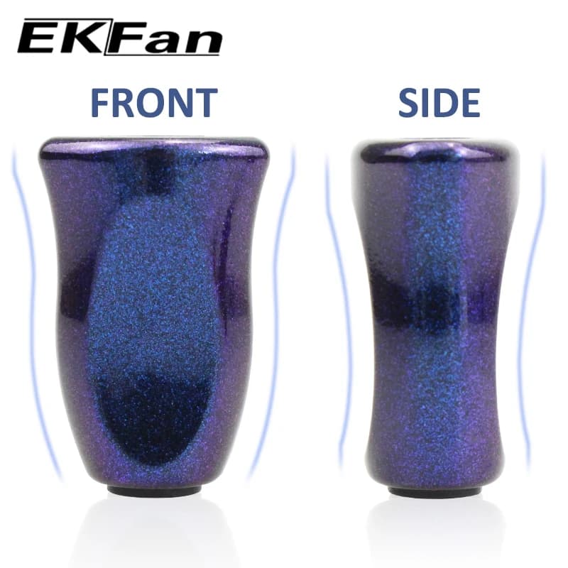 EKFan silicone Reel knob for DAI/SHI ultralight 8g Spinning Baitcasting Reel Comfort Fishing Grip lure Fishing Reel Parts