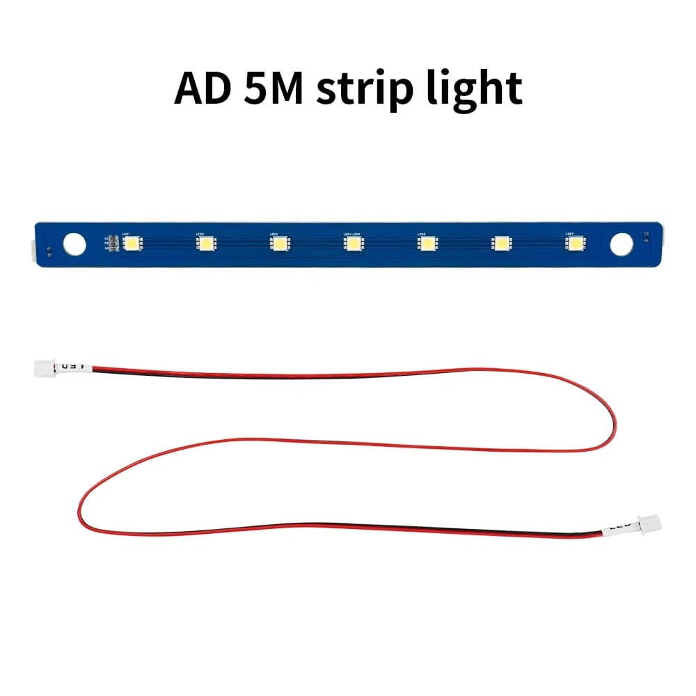 Per FLASHFORGE Adventurer 5M AD5M Striscia luminosa a LED super luminosa 24V per stampanti 3D AD5M 5MPRO