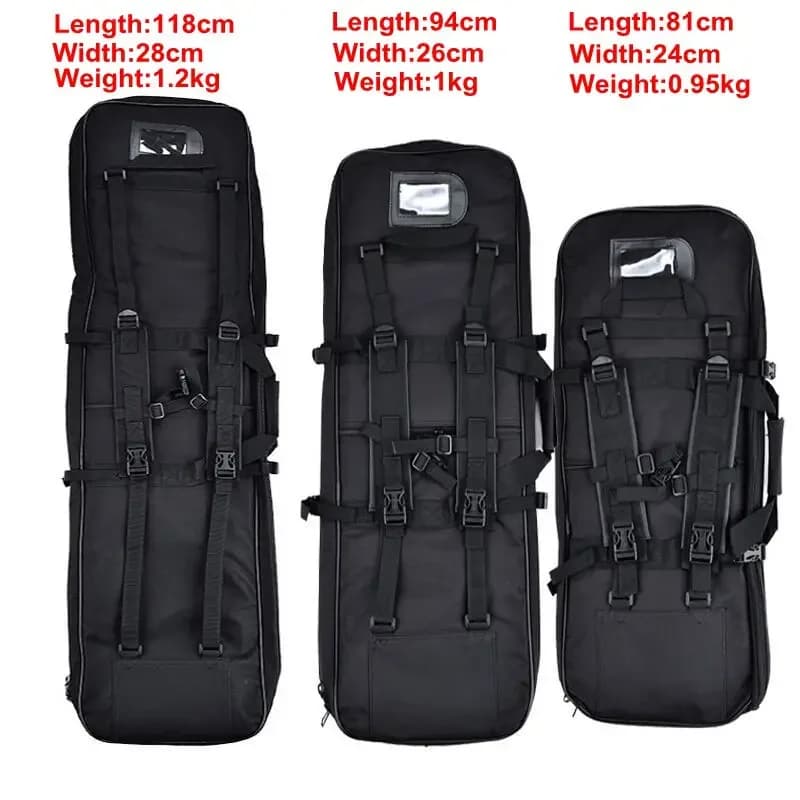 Borsa Tattica per Armi, Zaino da Caccia, Borsa Tattica per Paintball, Custodia Protettiva per Armi Lunghe 81Cm 91Cm 115Cm
