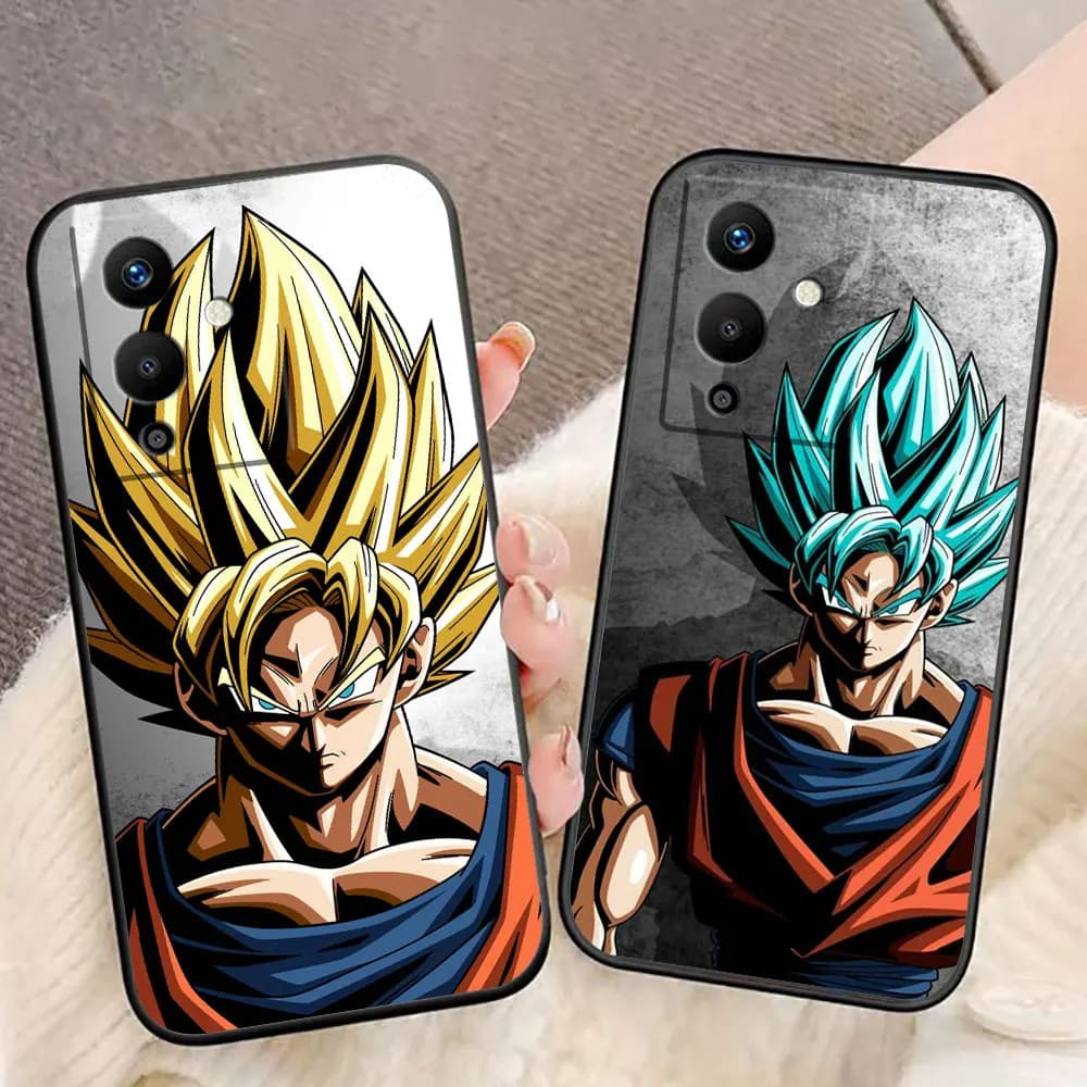 D-Dragon Ball Sun Goku Phone Case For Infinix TECNO POP SPARK SMART 6 7 8 9 10 CAMON 50 40 30 30S 20 20C DIY Case Shell Funda
