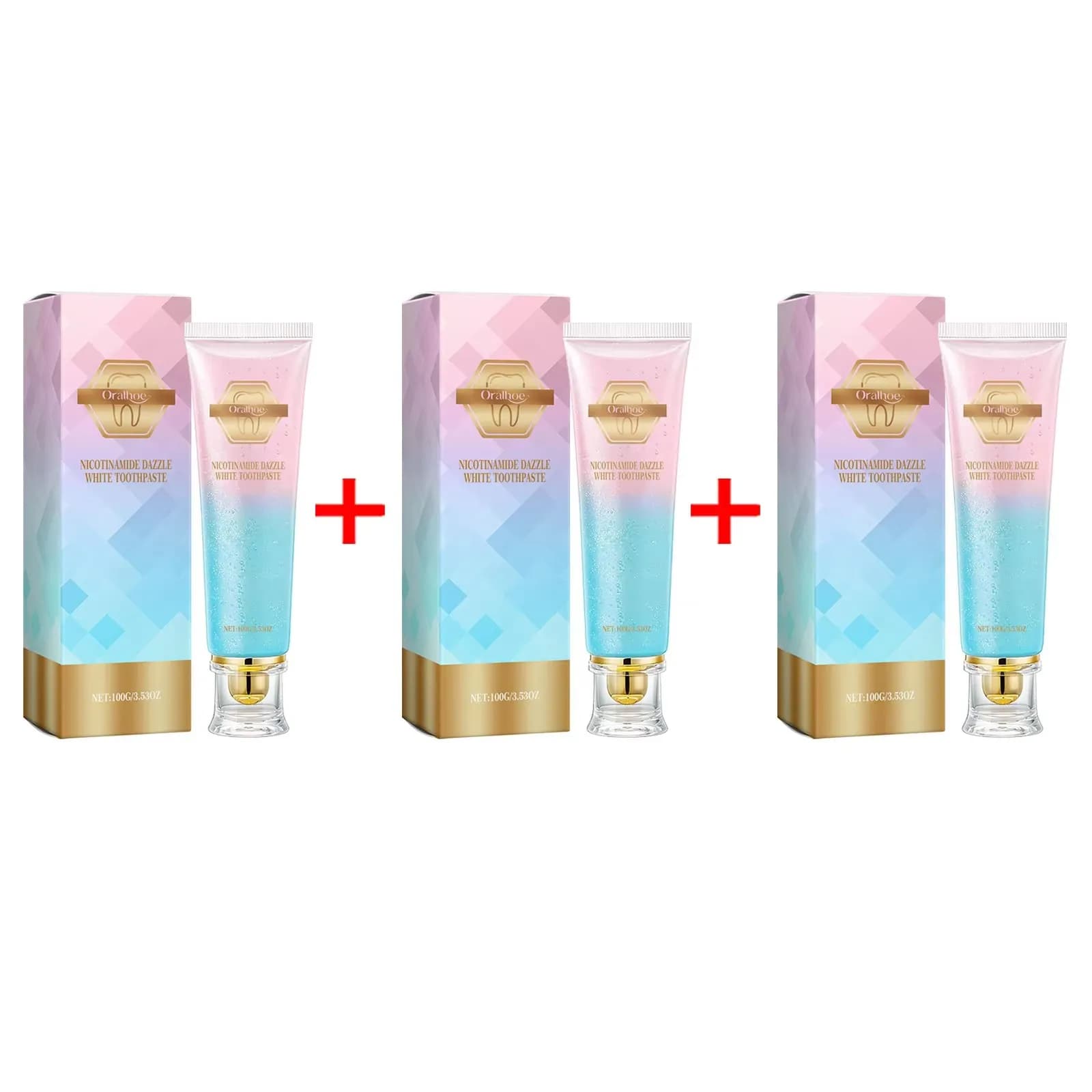 Teeth Whitening Toothpaste Repair Cavities Root Cleaning Soothe Gum Sensitivity Eliminate Bad Breath Fresh Mouth Mint Toothpaste