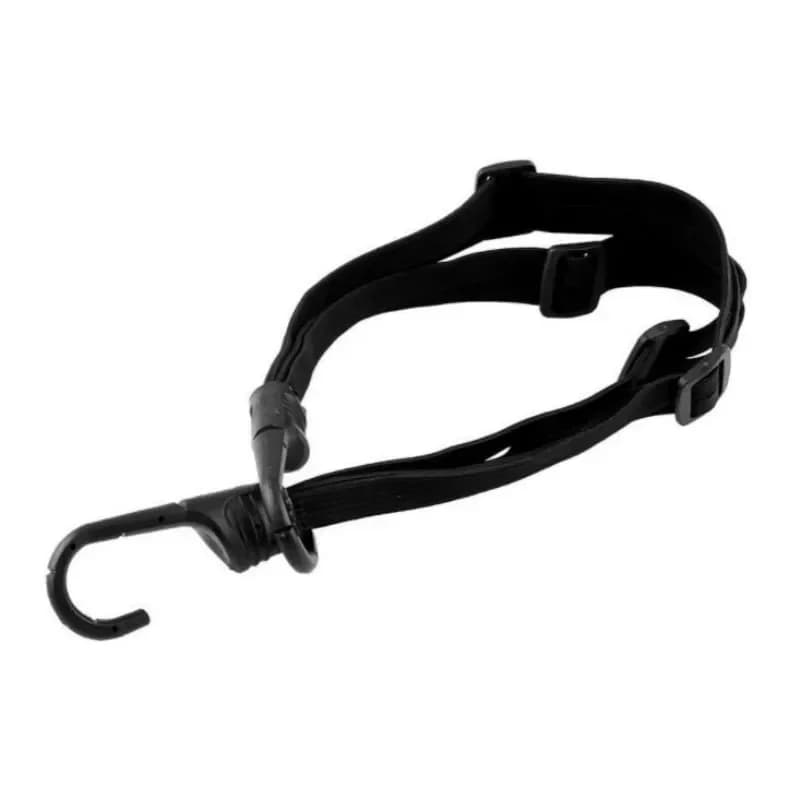 Set di accessori per moto da 90 cm per riporre i bagagli: cinghie per casco, corda elastica retrattile, ganci per bagagli