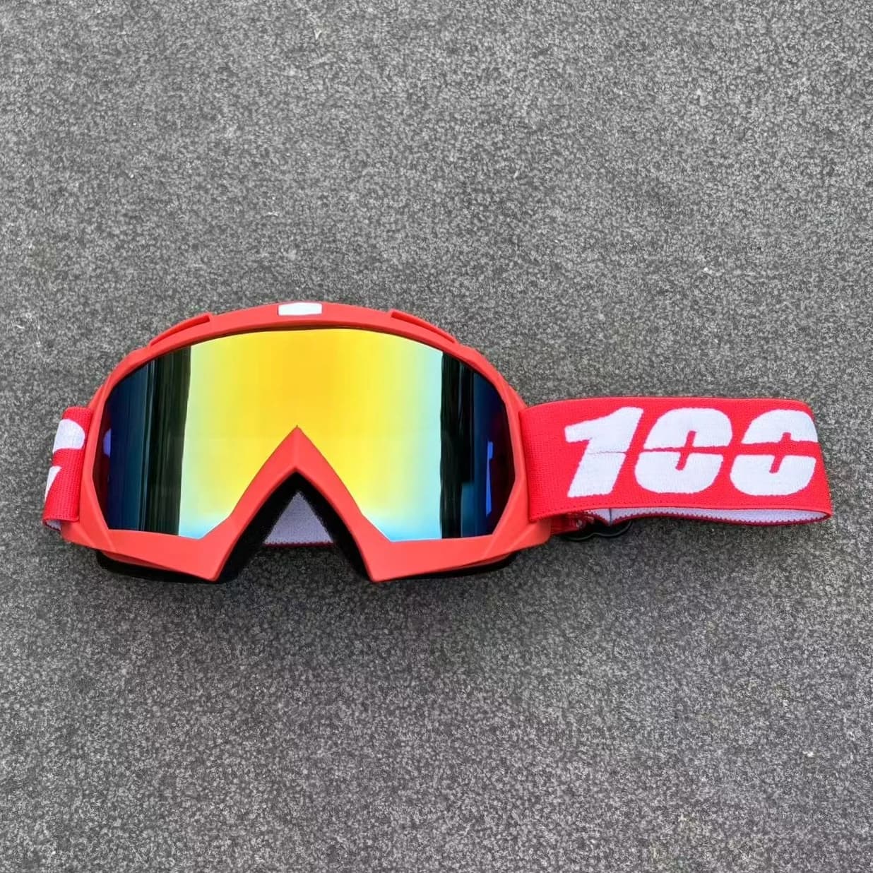 2026 100 Occhiali da sci Snowboard Occhiali da sci Inverno Sport all'aria aperta Ciclismo ATV BMX MTB Protezione antivento Uomo Donna Occhiali da sole