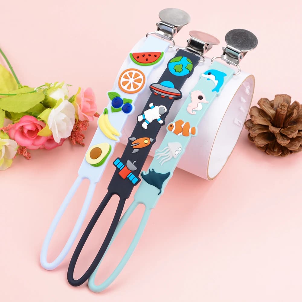 LOFCA Silicone massaggiagengive perline gioielli per l'allattamento al seno catena per denti del bambino dentizione in Silicone allattamento per la mamma appena nata senza BPA