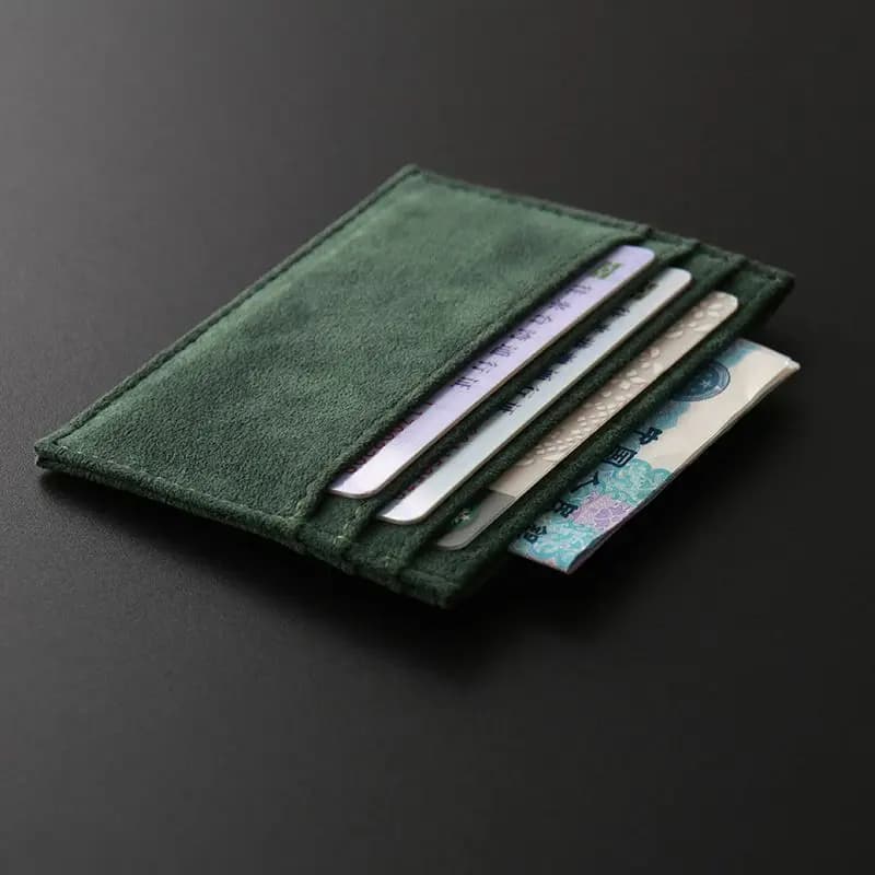 New in Simple Card Cover Men's Card Flip Fur Bank Card Exquisite Card Bag Card Clip Women's New Card Bag Compact Passport Holder