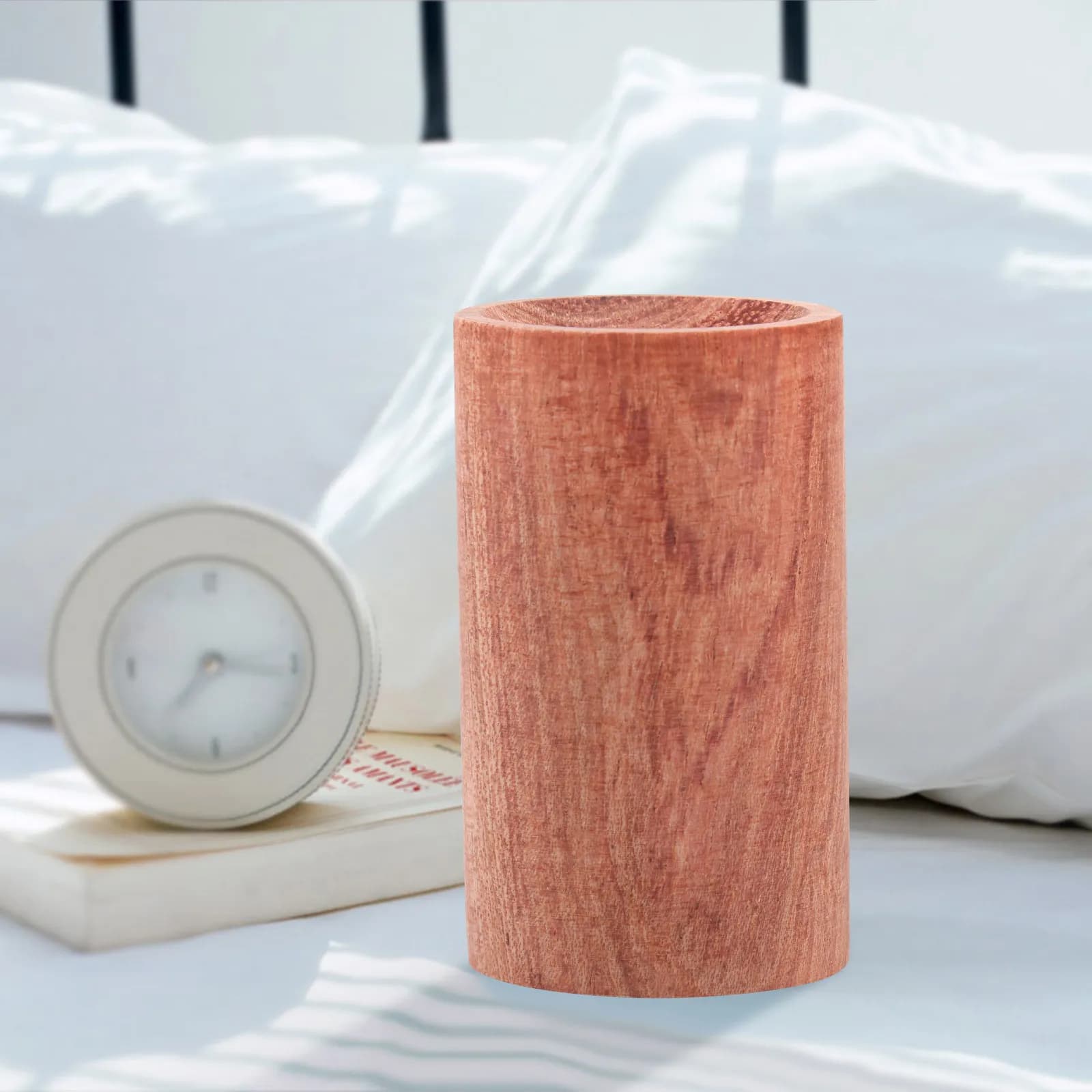 2Pcs Wood Essential Oil Diffuser Creative Aromatherapy Decoration for Home Yoga Meditation Office Room Fragrance Accessory