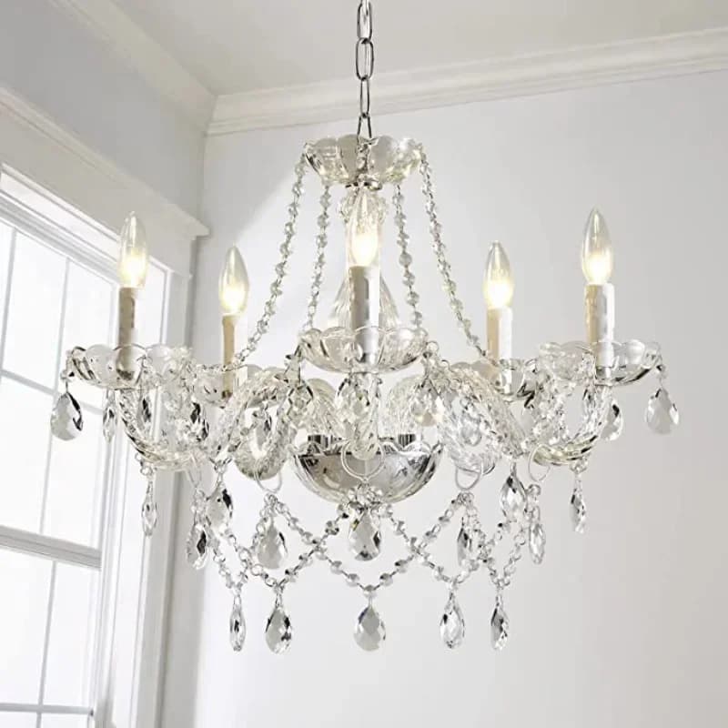 Lampadari di lusso europei Luci Lampadari di cristallo Decorazioni per la casa Loft Soggiorno Sala da pranzo Cucina Apparecchio di illuminazione per interni