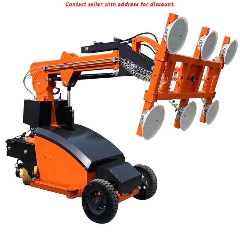 300kg 600kg 5m Finestra di installazione alta Spagna Germania Popolare idraulico elettrico vuoto sollevatore di vetro macchina di sollevamento vetri robot
