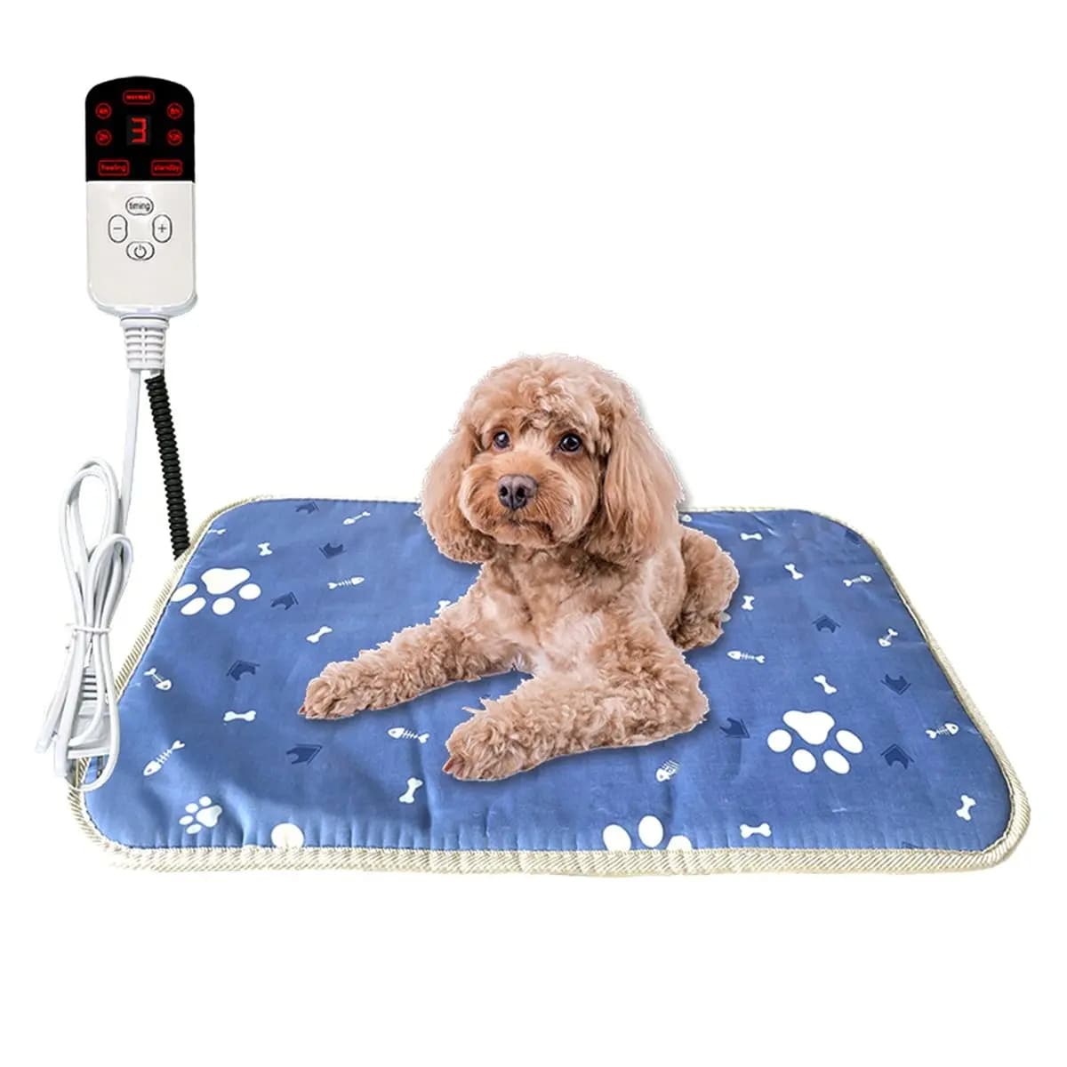 FTGT NEW Winter Pet Heating Blanket Temperature Warm Cat Dog Mattress Indoor Heating Pad Pet Supplies USB Heating Pad EU Plug