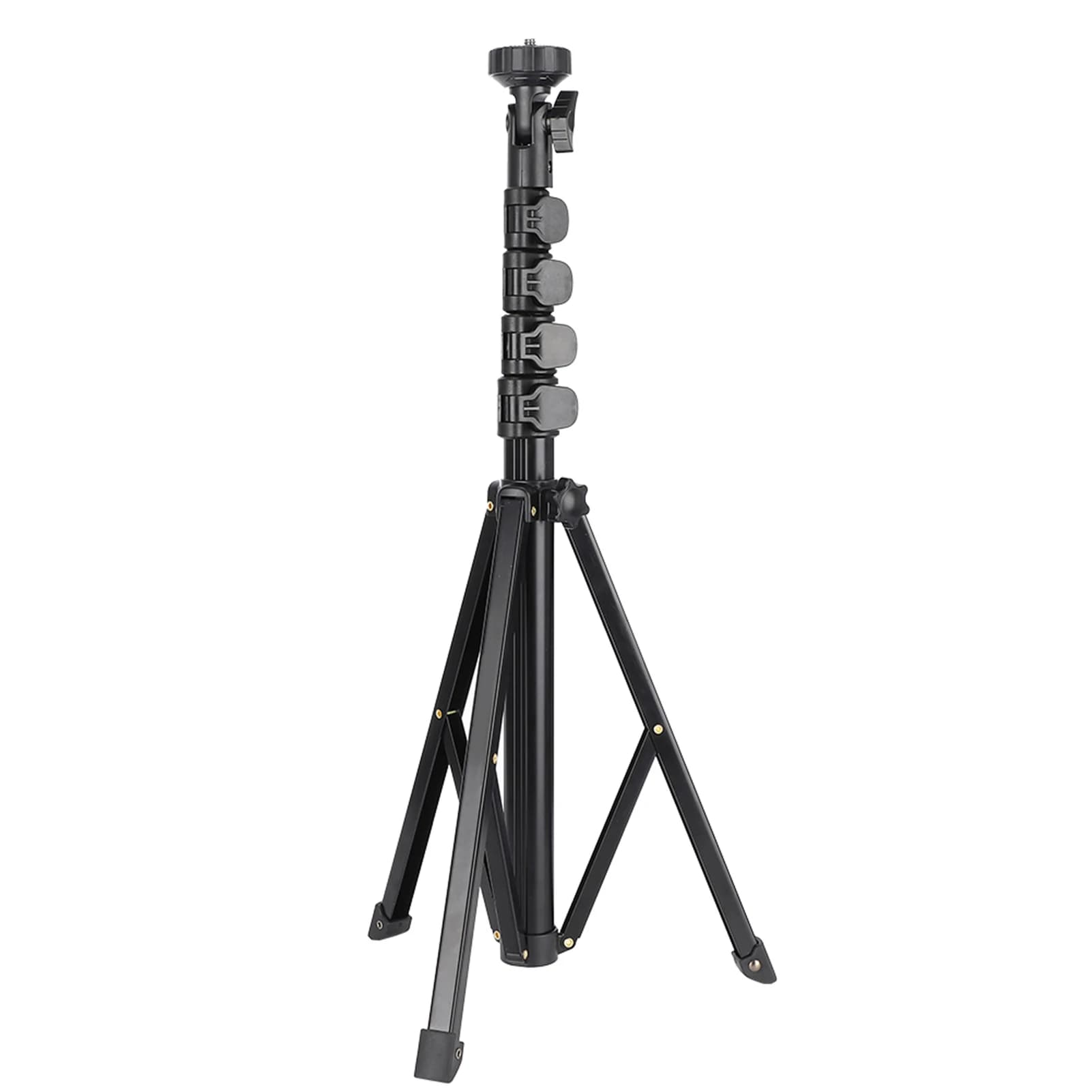 Adjustable Tripod Tripod FL019 Aluminum Alloy Black Multifunction Adjustable Mobile Phone Live Bracket Photograph Tripod
