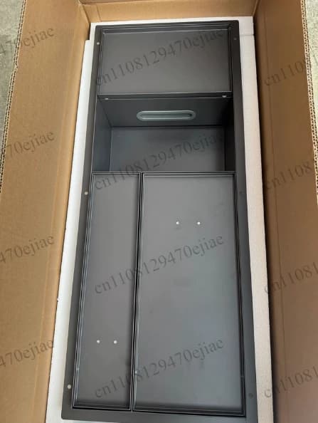 Set Spazzola WC Incassata in Acciaio Inossidabile - Nicchia a Muro con Spazzola in Silicone per Bagno Moderno con Stoccaggio Nascosto