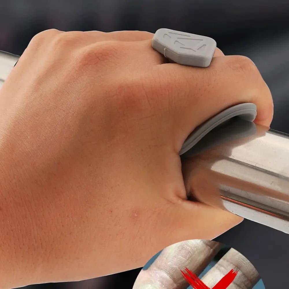 1 Pair Ergonomic Weight Lifting Grips Elastic Anti-slip Workout Gym Gloves Honeycomb-shaped Silicone Silicone Palm Grips