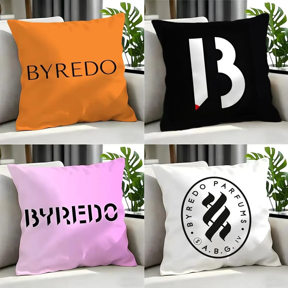 brand Byredo Cushion Cover Cushion Cover Set 4Pcs 50x50 45x45 40x40 Pillowcase Decorative Sofa Home Decor